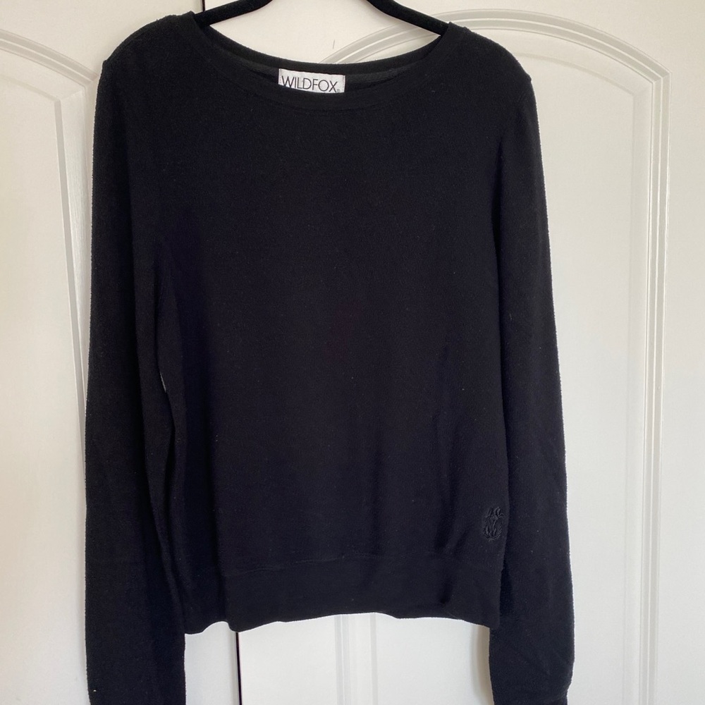 Black WILDFOX Sweatshirt